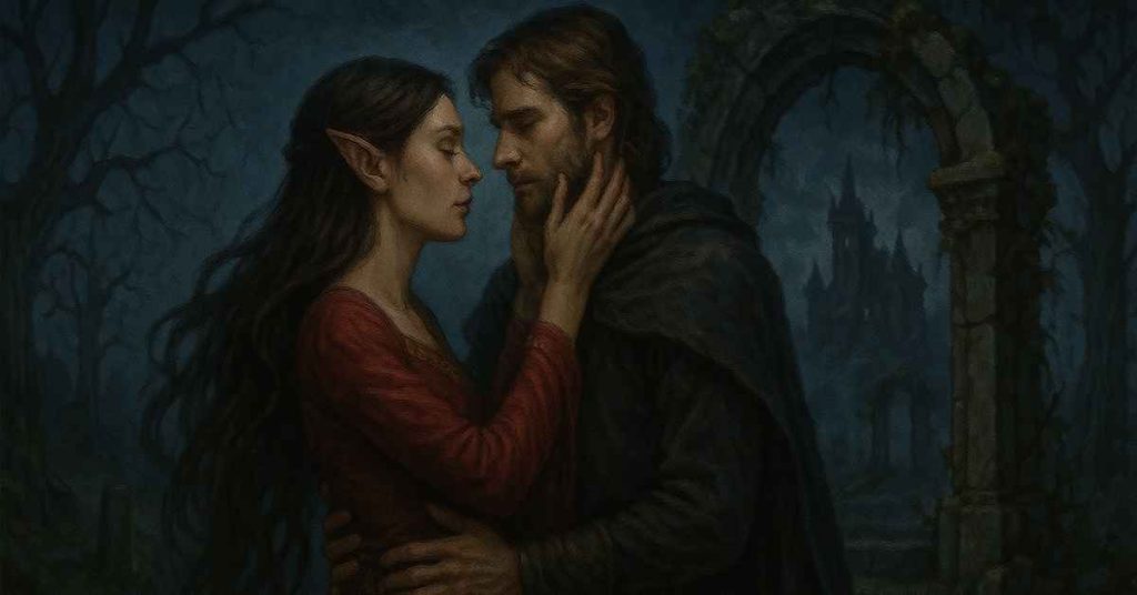 Forbidden love in high fantasy world
