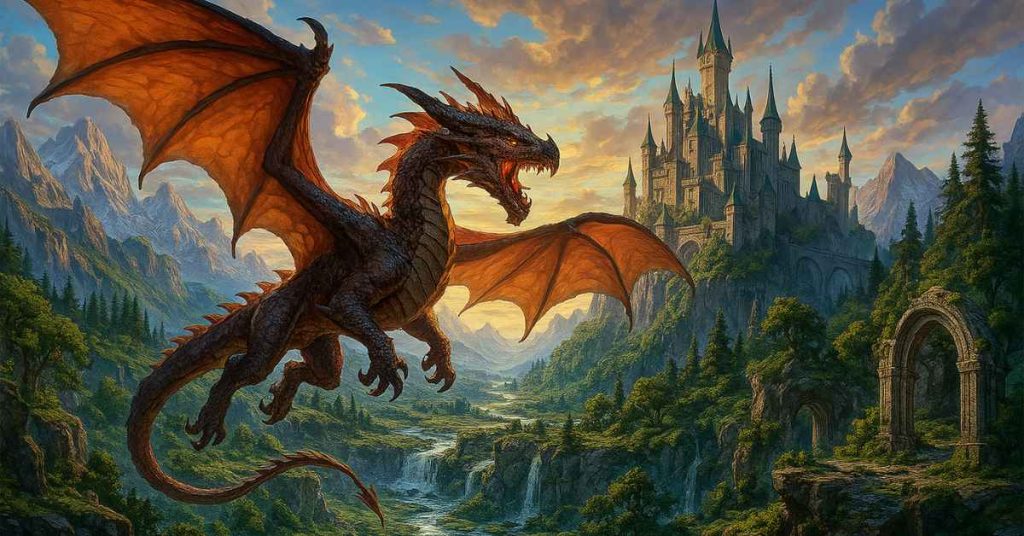 High Fantasy Writing Prompts - Dragon and Mythical Creatures